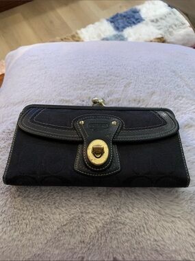 Legacy 65th Anniversary Black on Black Gigi Long Wallet